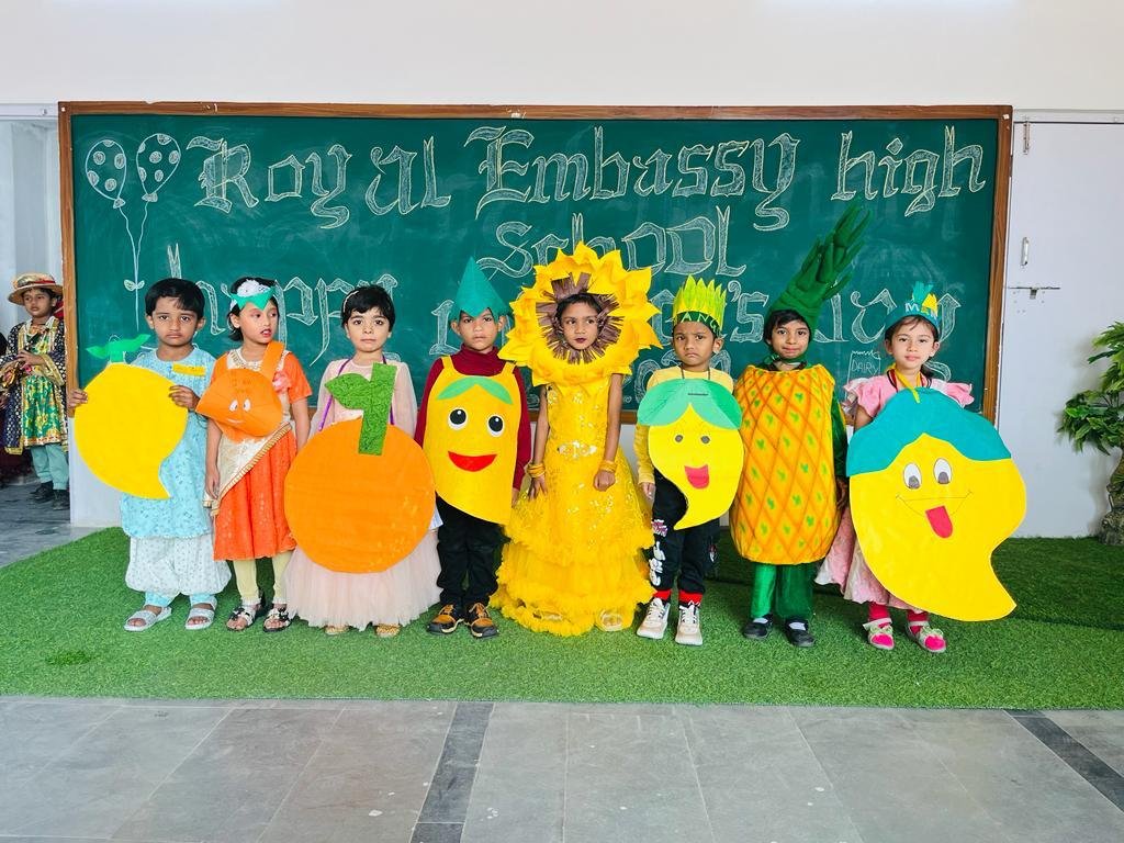 Pre-primary students during an activity day